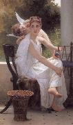 Adolphe William Bouguereau, Work Interrupted (mk26)